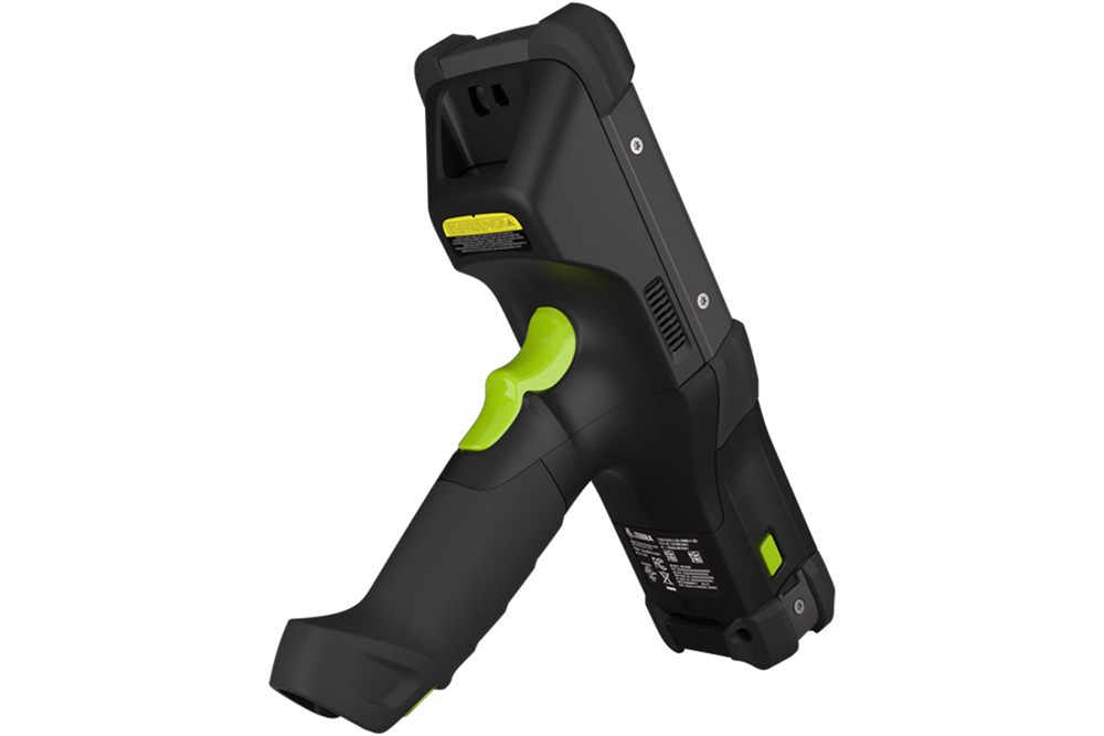 Zebra MC9400 / MC9450 — Back, with battery
